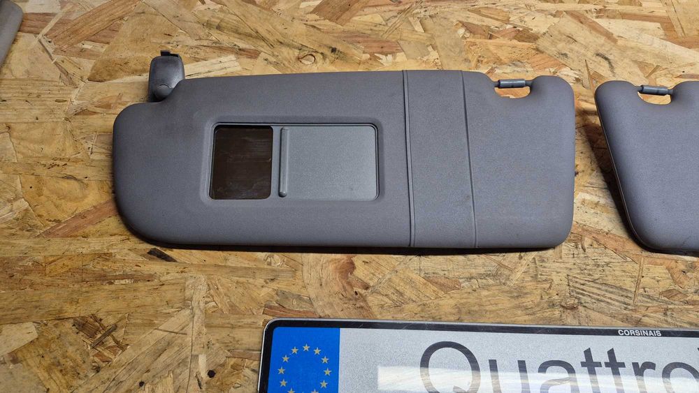 Palas sol Audi A4 B5 A3 8L cinza facelift como novas originais par