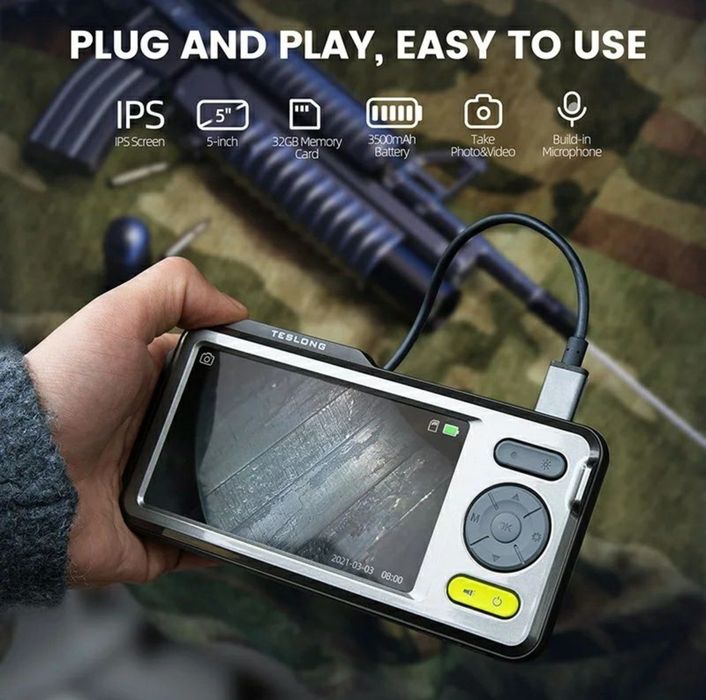 Бороскоп Teslong NTG500H для огляду зброї