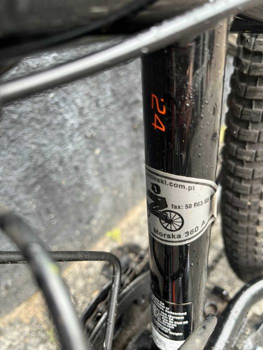 Rower dziecięcy 24” Scott  SR Suntour XCT Junior, Shimano