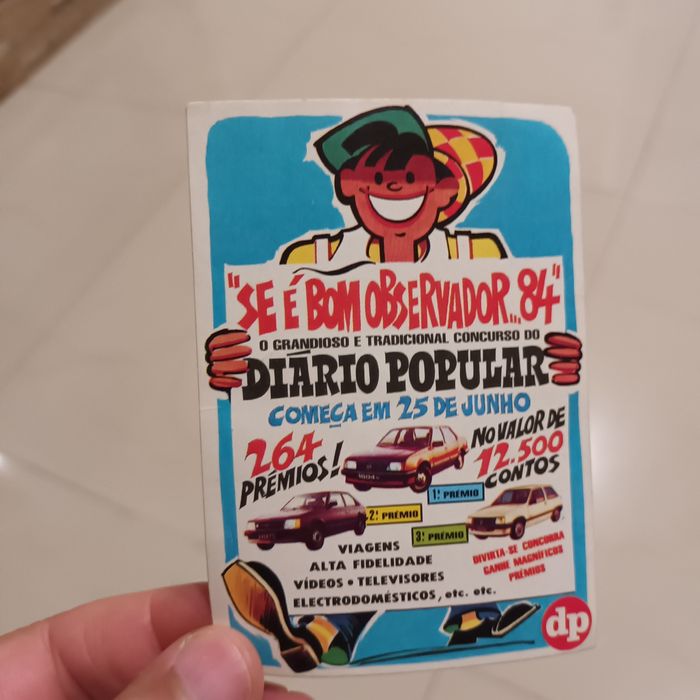 Autocolantes antigos