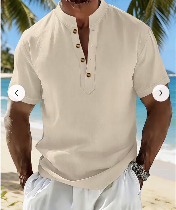 Camisa Linho com botões