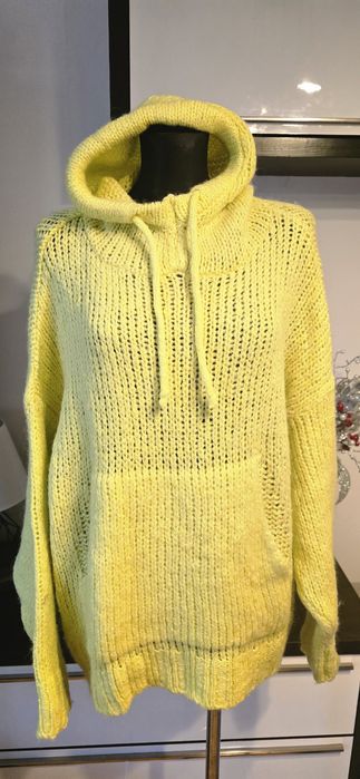 Sweter z kapturem Zara rozm S