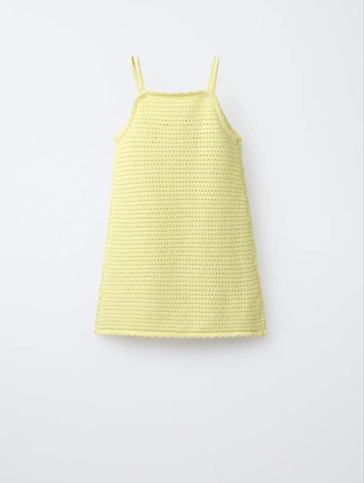 дитяча літня вʼязана сукня Zara 98р