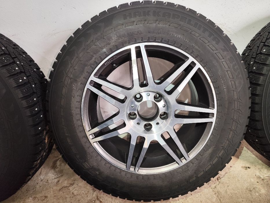 Диски і шиповані шини nokian hakkapeliitta  7 suv 215/70 R16
