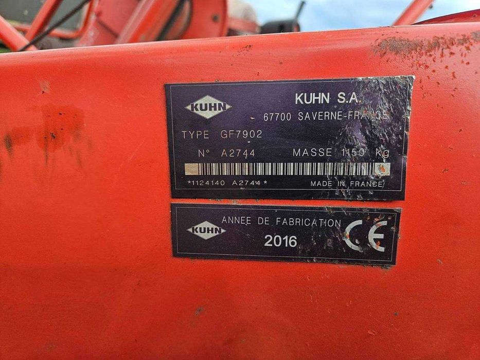 KUHN GF 7902 готовий до експлуатації дзвоніть