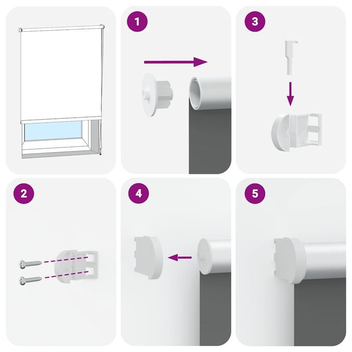 Vidaxl Roleta Zaciemniająca Czarny 130X130Cm Szerokość Tkaniny 126,6Cm