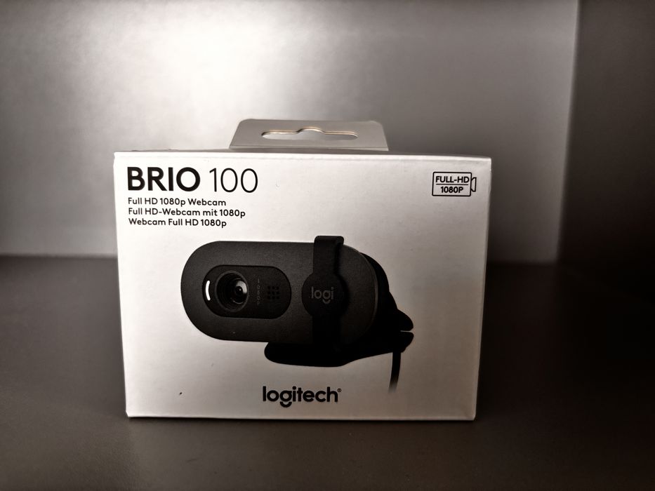 Веб-камера для комп'ютера Logitech Brio 100