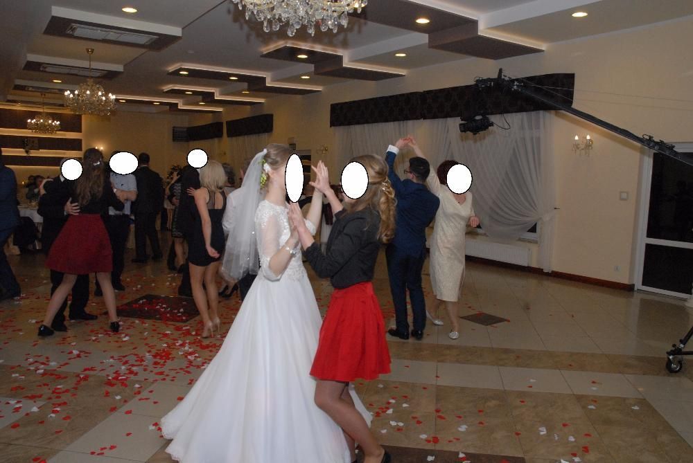 Suknia ślubna rozm 36/38 +welon