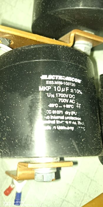 Конденсатор 10 микрофарад 700 вольт: 350 грн. - Электроинструмент ...