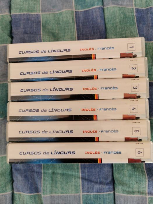 CD's Curso de Línguas - Inglês / Francês