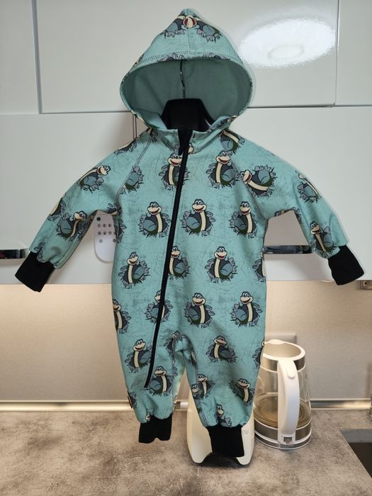 iELM Dino kombinezon softshell przeciwdeszczowy roz.80 wodoodporny