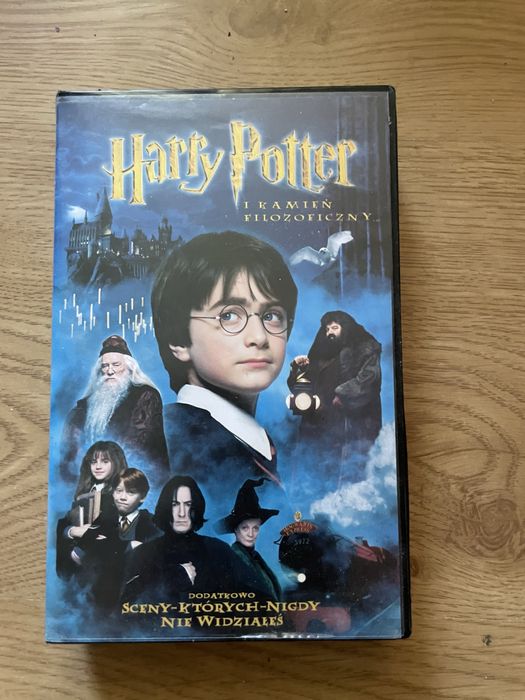 Kaseta VHS video Harry Potter i kamień filozoficzny