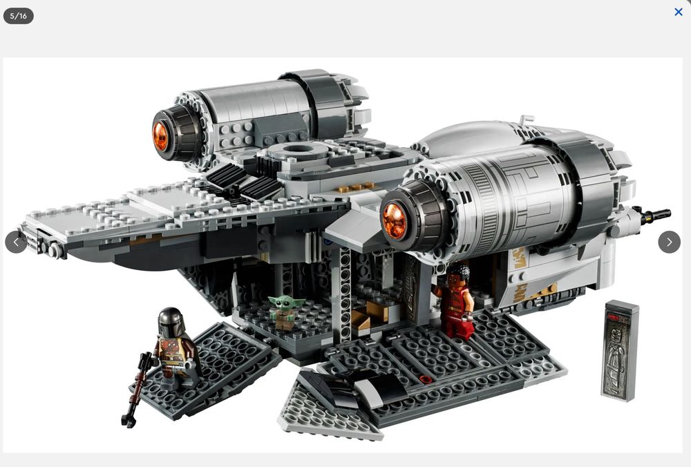 Lego The Razor Crest (The Mandalorian Bounty Hunter Transport) 75292
