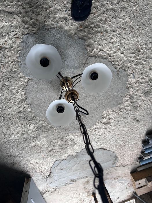 Candeeiro de tecto + 2 para cabeceira