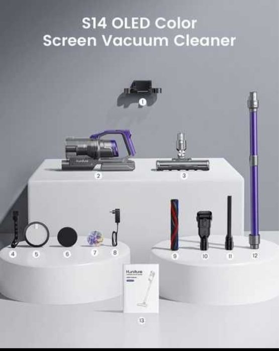 Продам пилосос бездротовий HONITURE S14