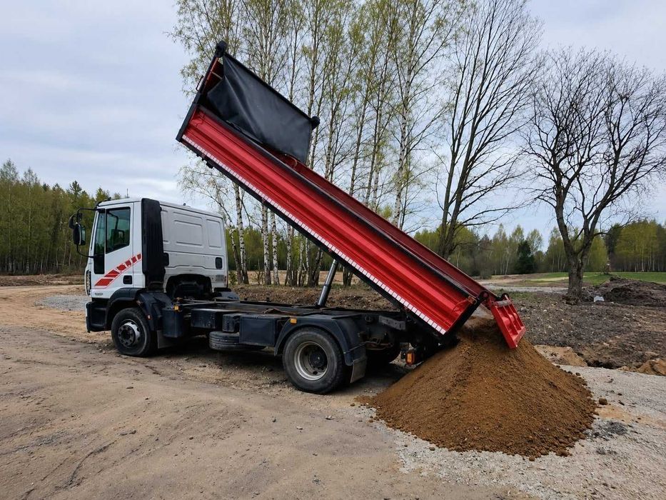 Transport HDS i Wywrotką, Przywóz Kruszywa, Wywóz Ziemi i Worków BigBag. Przewóz towarów na paletach.