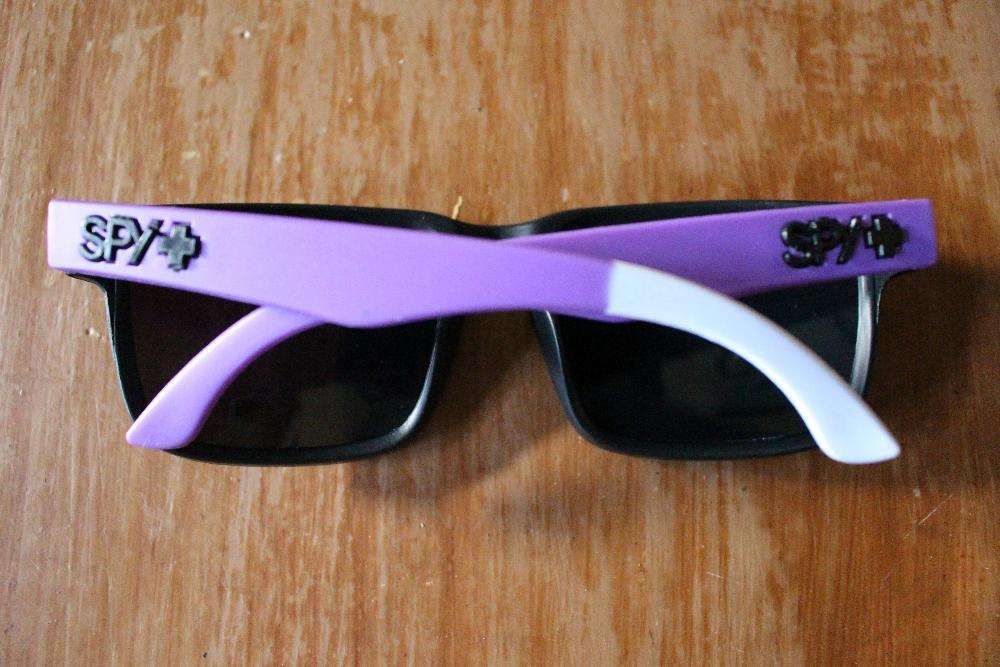 Óculos de sol SPY Ken Block - Roxo/Branco/Preto (NOVO)
