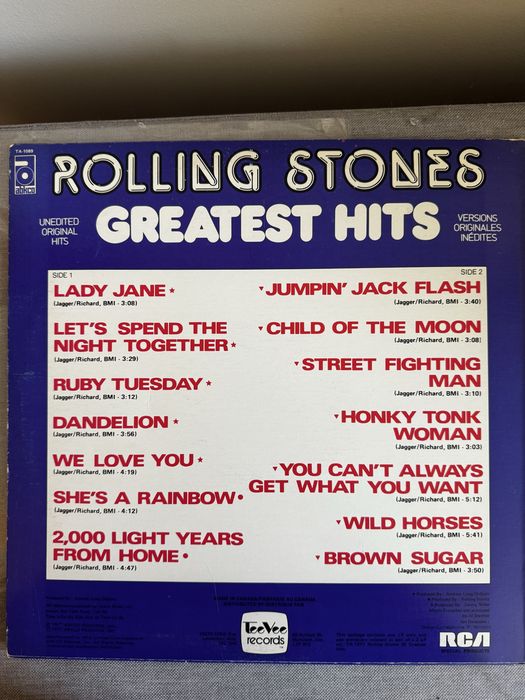 The RollingStones Greatest hits