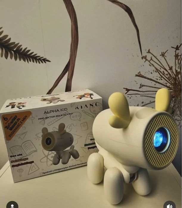 Projektor do kina domowego z funkcjami edukacyjnymi KIANO Alpha KID White