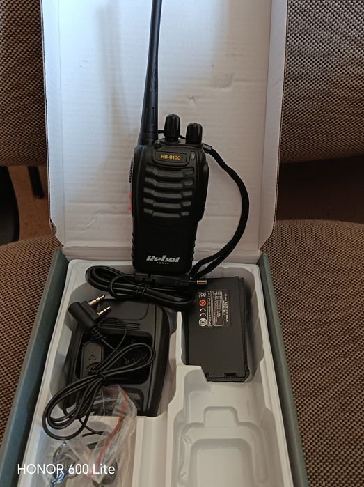 Krótkofalówka radiotelefon walkie talkie Rebel