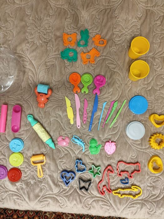Великий набір аксесуарів для ліплення і моделірованя  Play - Doh і  др