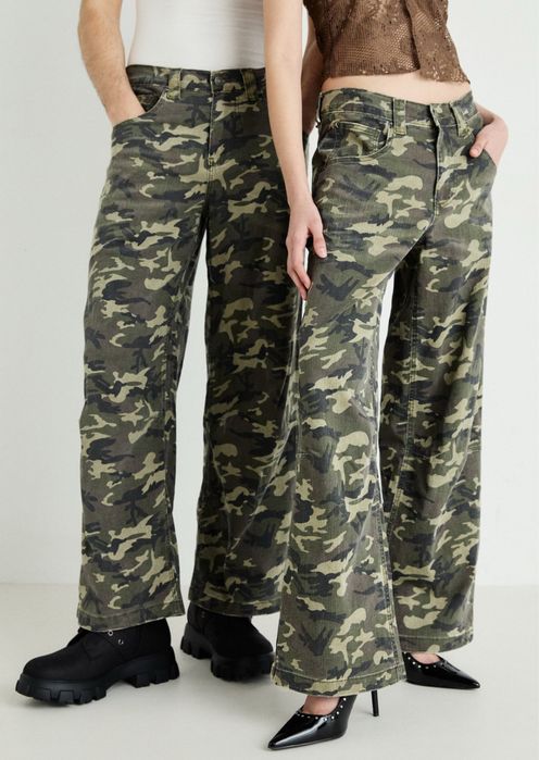 パンツ Forest Camo Colossus Jeans JADED LONDON Forest Camo Colossus Jeans | Womens | Jaded London