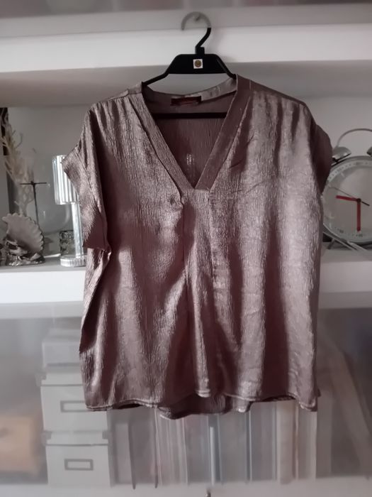 Luksusowa francuska bluzka damska L/XL