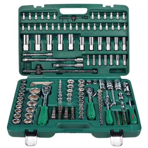 Набор інструмента 177 предметів 1/4", 3/8",1/2" (ТК-177V)
