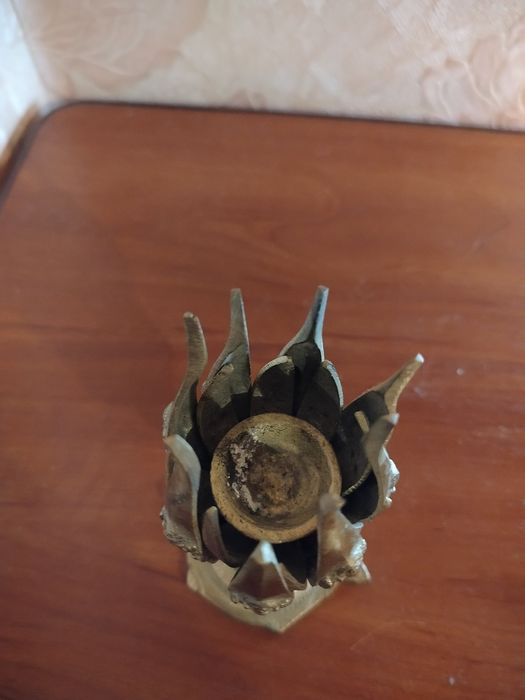 Підсвічник "Золота Квітка Лотос" старовинна