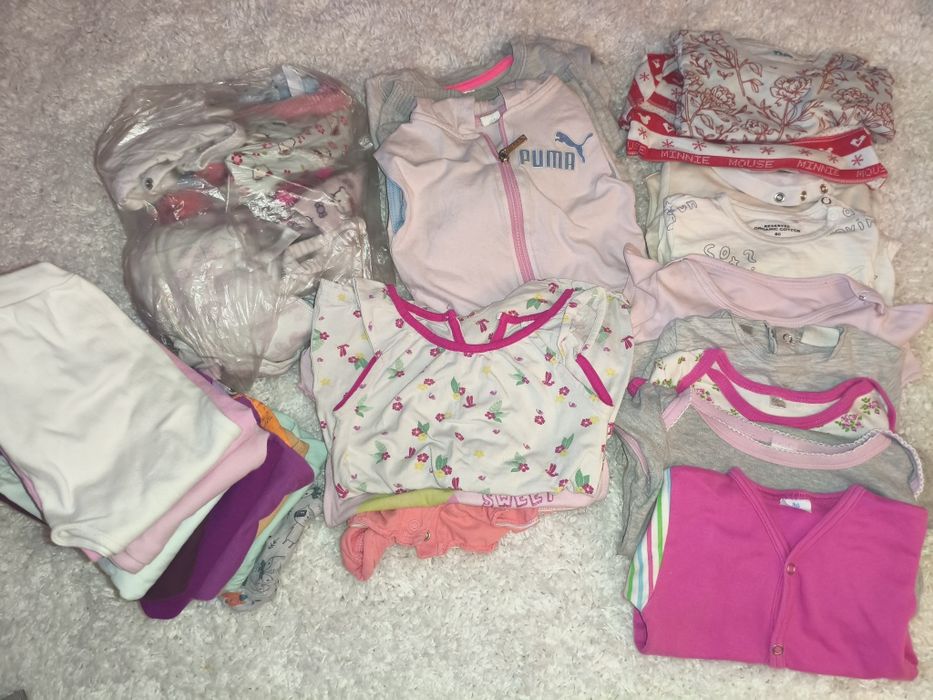 Oddam ubranka rozmiar od 74,80,86