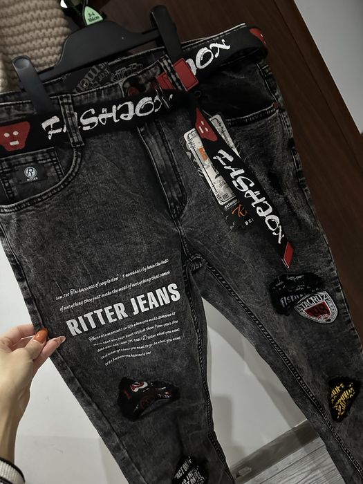 Spodnie meskie jeansy