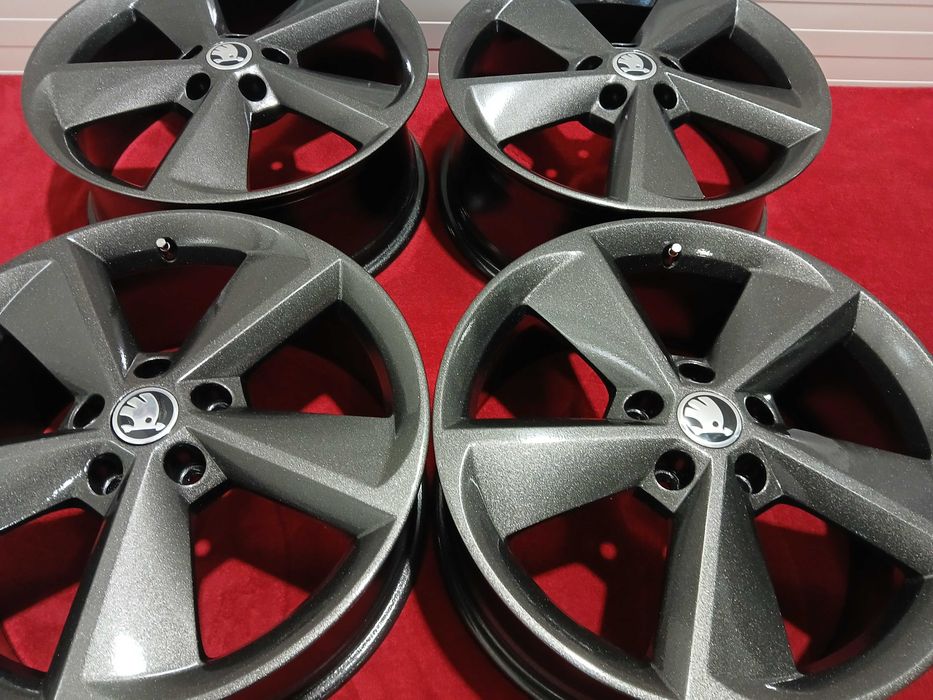 Felgi aluminiowe 18 ' 5x112 Skoda -grafit