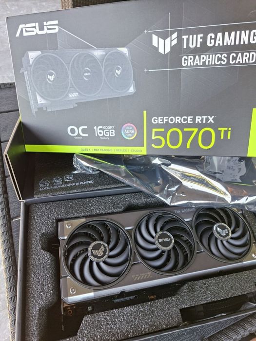 ASUS TUF Gaming GeForce RTX™ 5070 Ti 16GB GDDR7 OC Edition Відеокарта