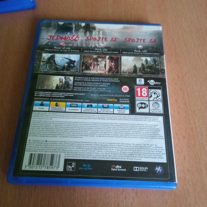 Assassin's Creed Unity PS4