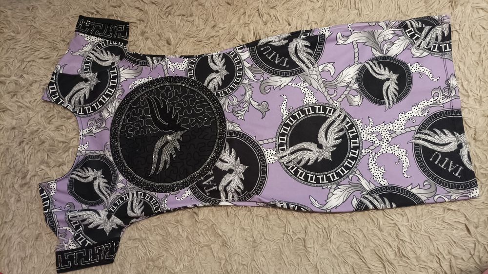 Sukienka TATU fioletowa