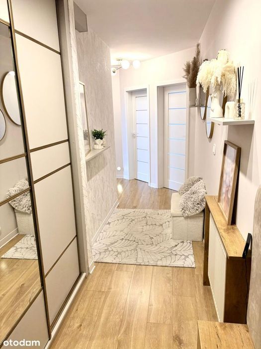 Przytulne Mieszkanie 60,45m2, 1 piętro, 3 oddzielne pokoje + kuchnia