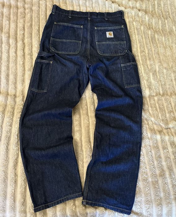 Джинсы прямые широкие carhartt dickies