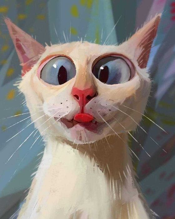 картина маслом ДВП 32*25