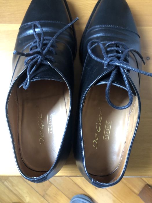 Sapatos homem em pele e sola em couro