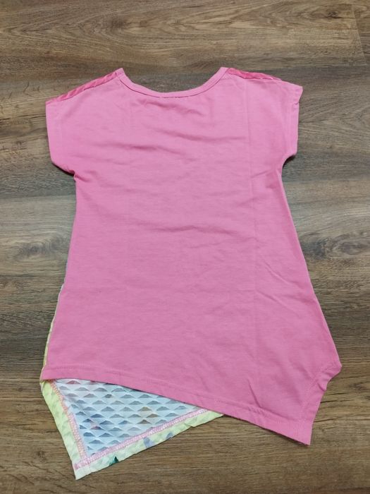 Bluzka koszulka, tunika dla dziewczynki R.128 modelka