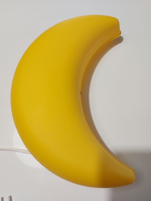Lampka dziecięca  ikea księżyc z żarówką