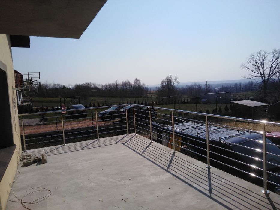 Balustrady nierdzewne