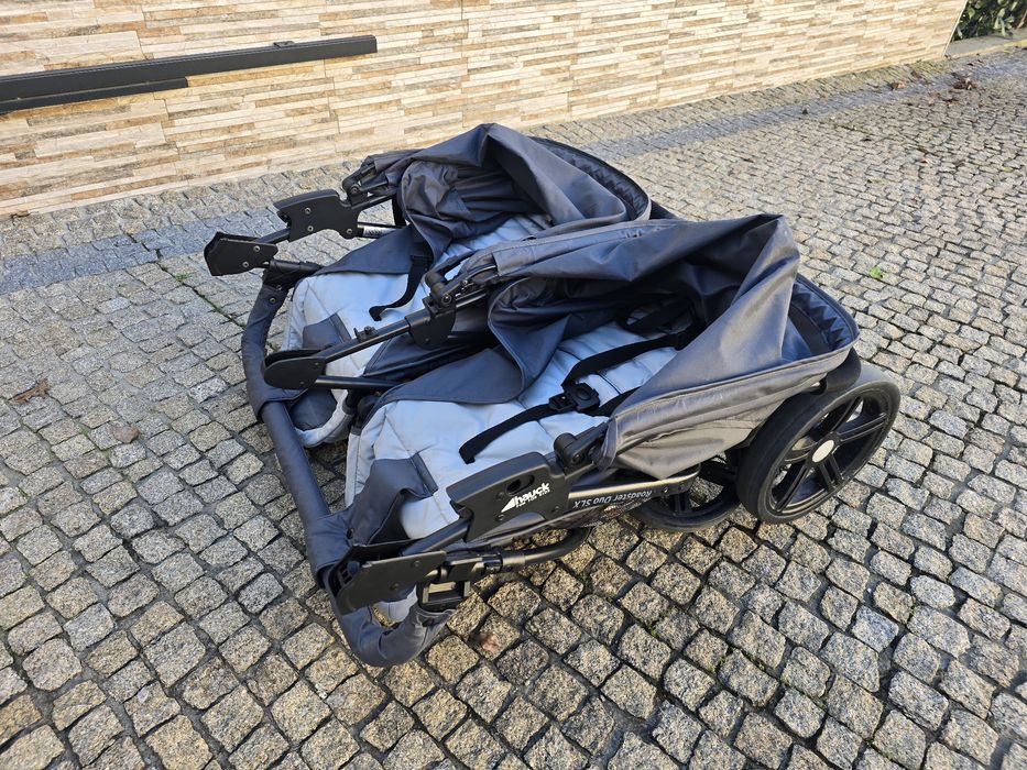 Carrinho Duplo de Passeio (30kg)