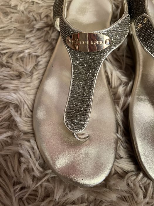 Michael Kors sandałki japonki złote r 36,5 sandały jessica