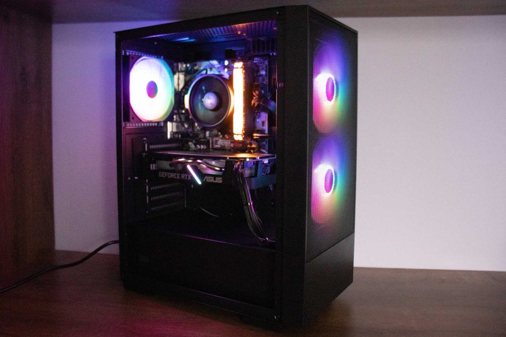 Komputer Gamingowy Ryzen 7 2700x RTX 2060 16GB RAM 500 SSD **DOWÓZ**