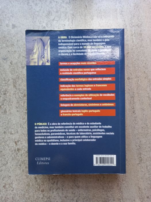 Dicionário Médico, L. Manuila, A. Manuila, P. Lewalle e M. Nicoulin