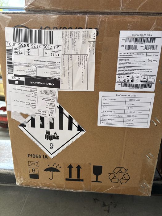 EcoFlow DELTA 2 Max — 2048Wh / 2400W