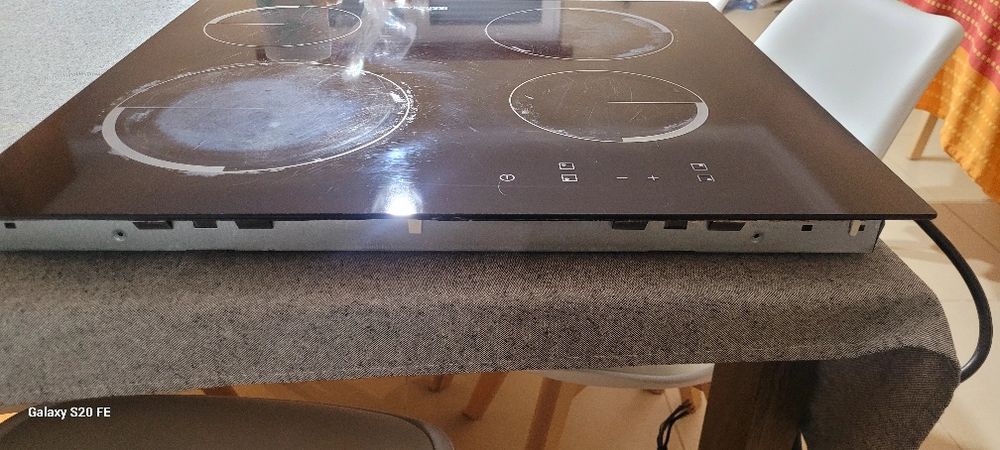 Placa vitrocerâmica zanussi