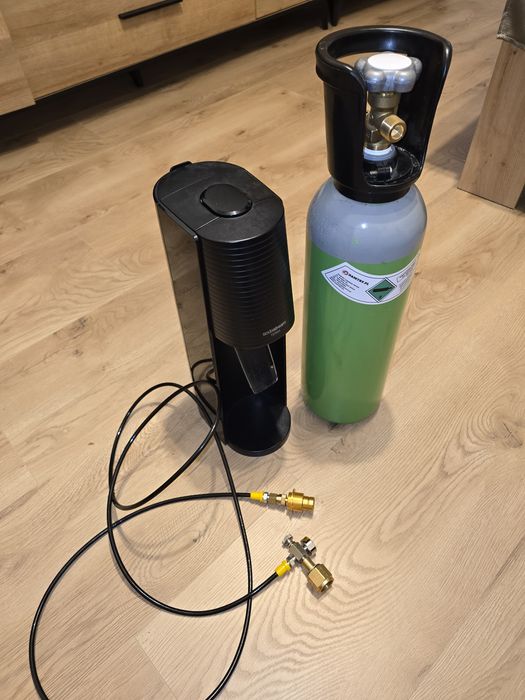 Zestaw Sodastream+ butla z gazem+przewód  Quick Connect 2.5 m