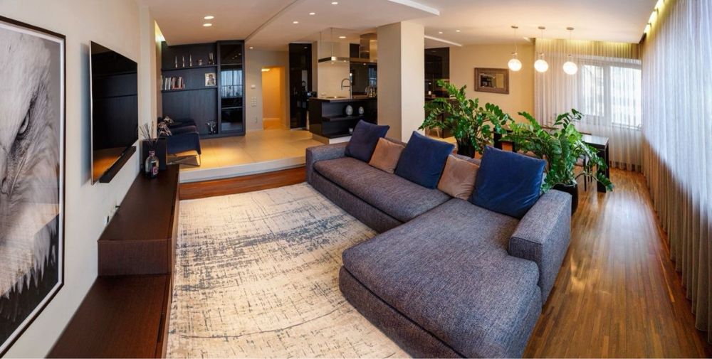 Трехкомнатная квартира с видом на Днепр в ЖК «Башни» 160 м.кв.